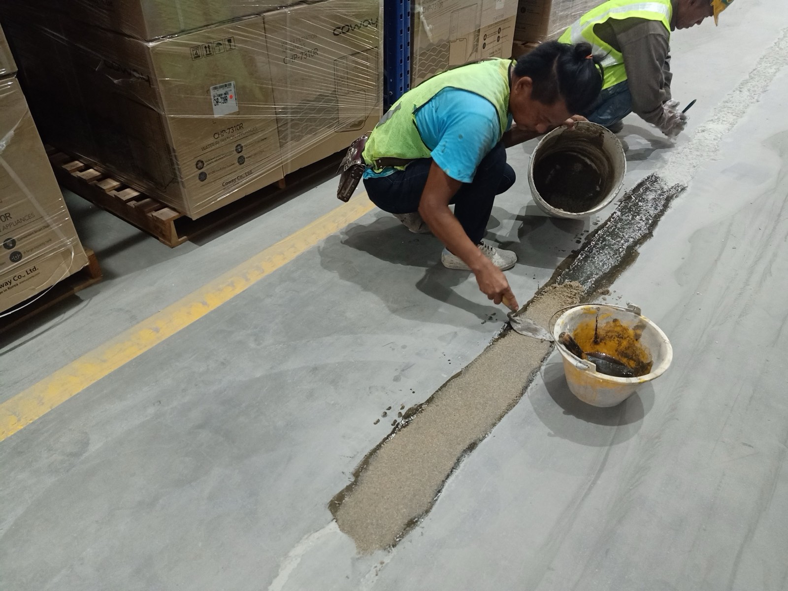 CJ Korea Puchong — Concrete Repair